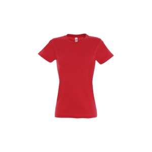T-SHIRT SRA M/MANGA IMPERIAL WOMEN VERMELHA 